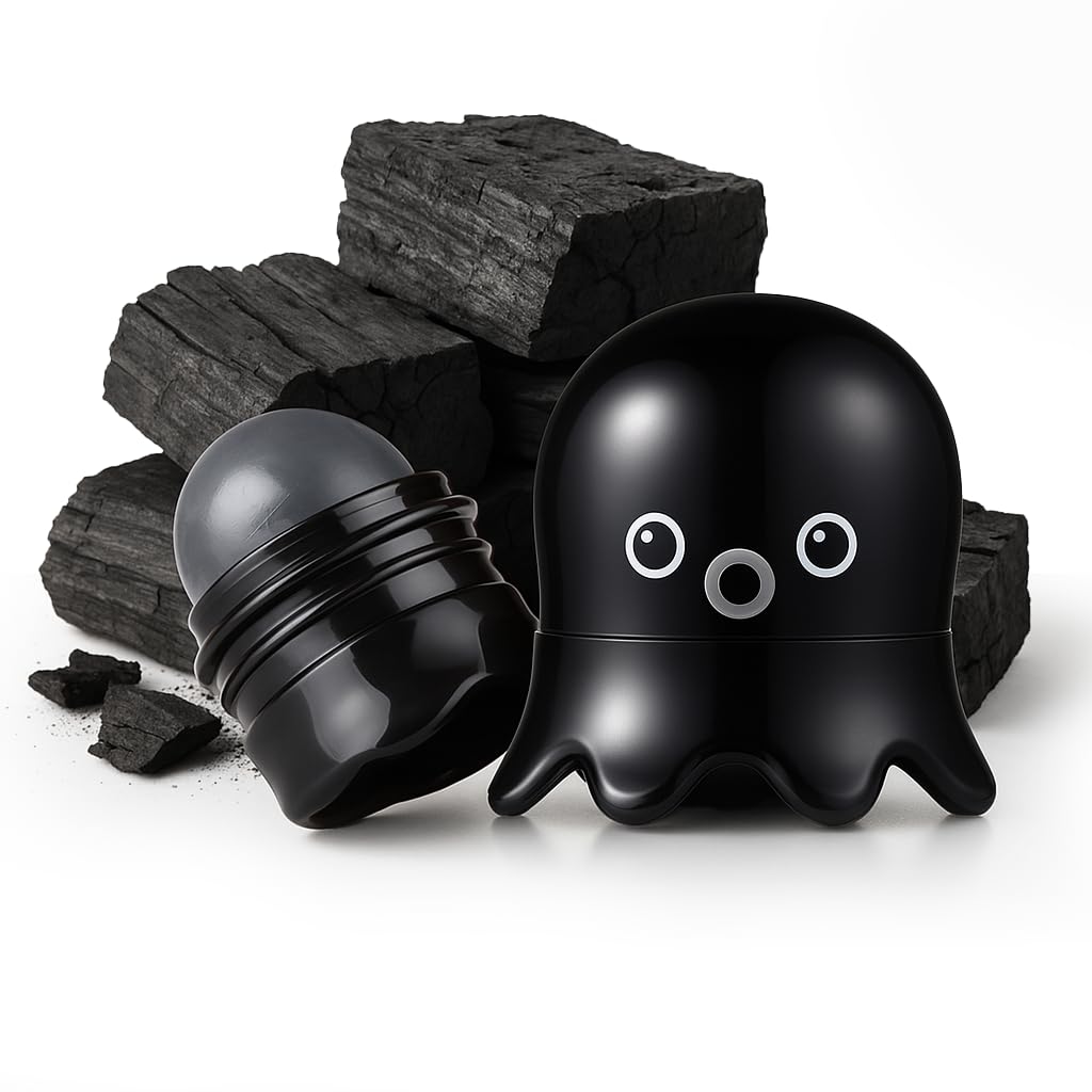 Charcoal Pore Cleansing Roll-On – Ghost Character Design