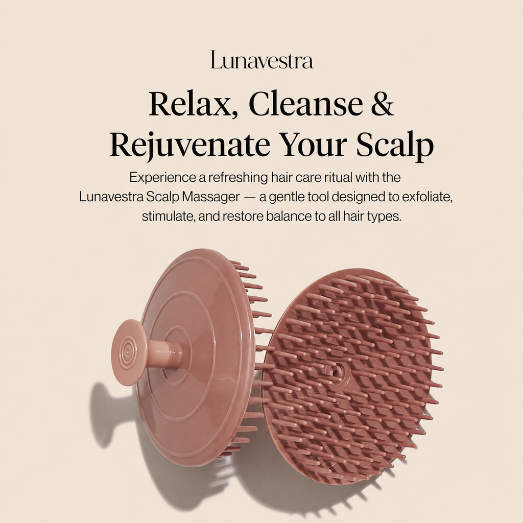 Scalp Exfoliator Massage Brush – Recycled Plastic