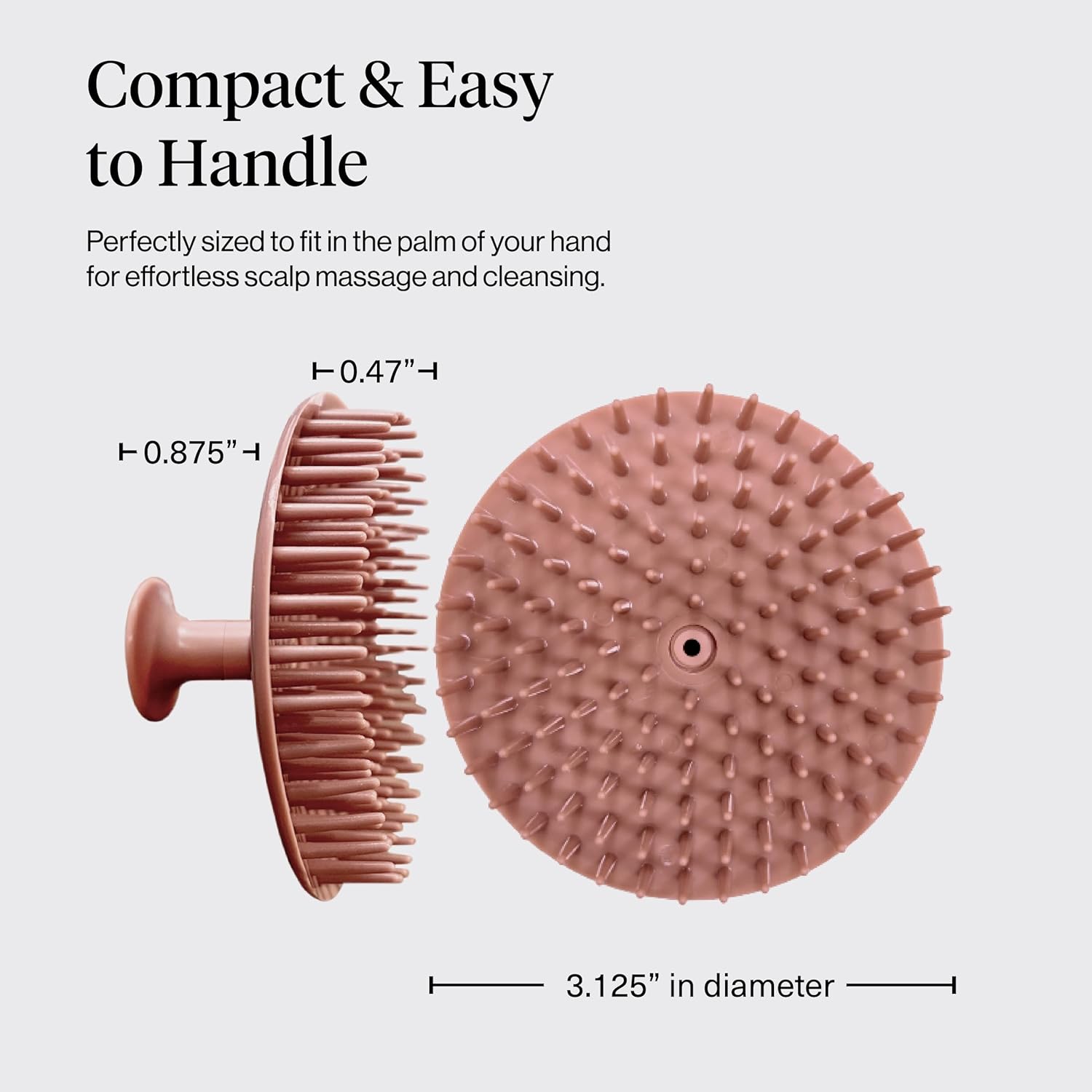 Scalp Exfoliator Massage Brush – Recycled Plastic