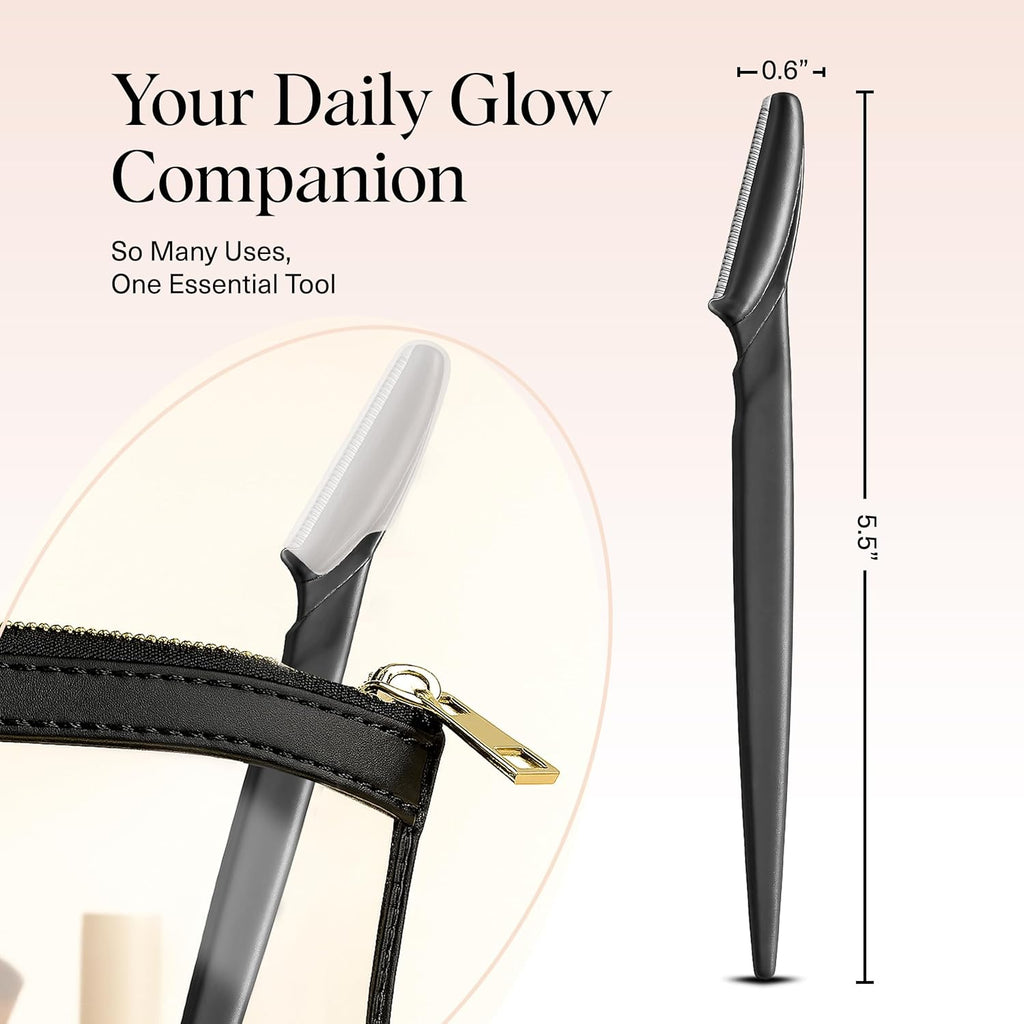 Dermaplaning Facial Razors – Eyebrow & Face, Pack of 12