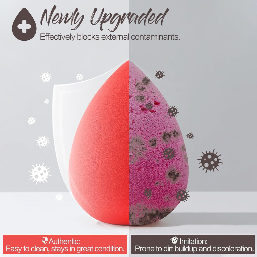 Makeup Sponge Blender -- Teardrop Beauty Sponge for Foundation and Full Face Application