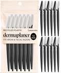 Dermaplaning Facial Razors – Eyebrow & Face, Pack of 12